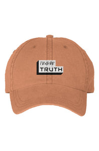 TruthorTruth Texas Orange Pigment Dyed Cap