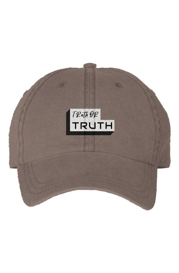 TruthorTruth Brown Pigment Dyed Cap