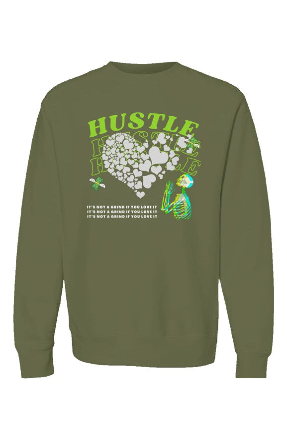Love The Grind Premium Heavyweight Crewneck