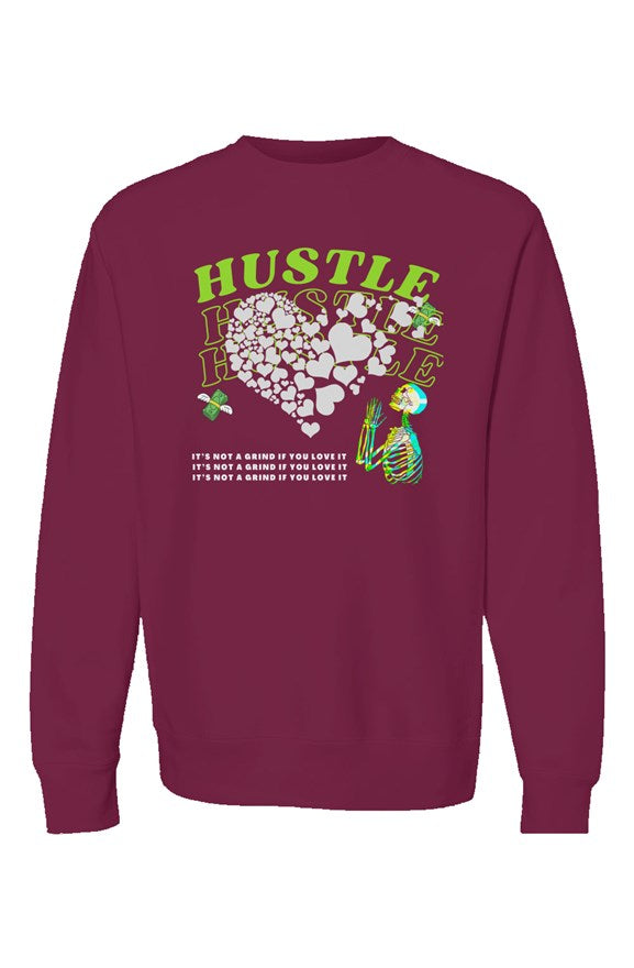 Love The Grind Premium Heavyweight Crewneck