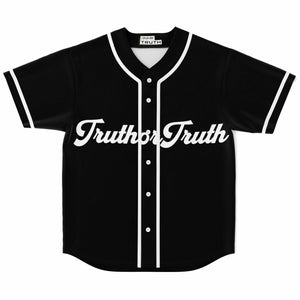 TruthorTruth Black Baseball Jersey