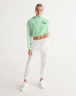 Load image into Gallery viewer, TruthorTruth  Women&#39;s Cropped Windbreaker
