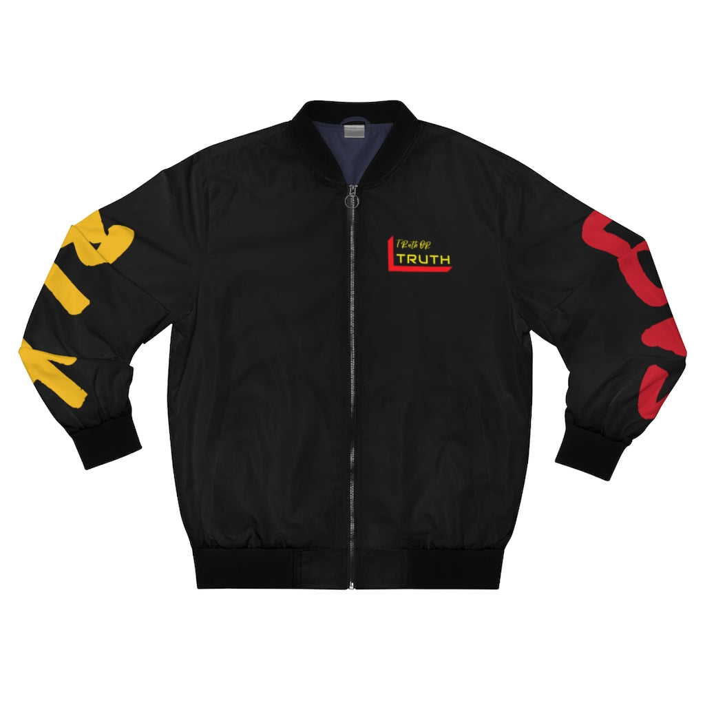 BLack>28 Days Men's AOP Bomber Jacket