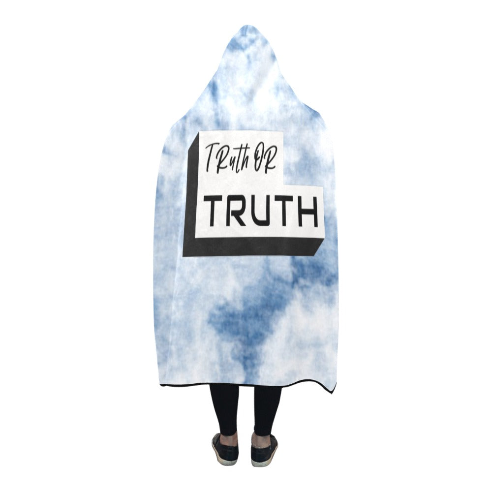 Head In The Clouds Hooded Blanket 80"x56"
