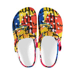 Load image into Gallery viewer, Abstract Art Clogs
