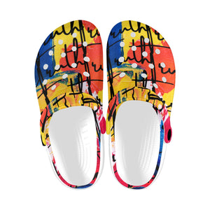 Abstract Art Clogs