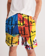 Load image into Gallery viewer, Abstract Art X TruthorTruth Men&#39;s Jogger Shorts
