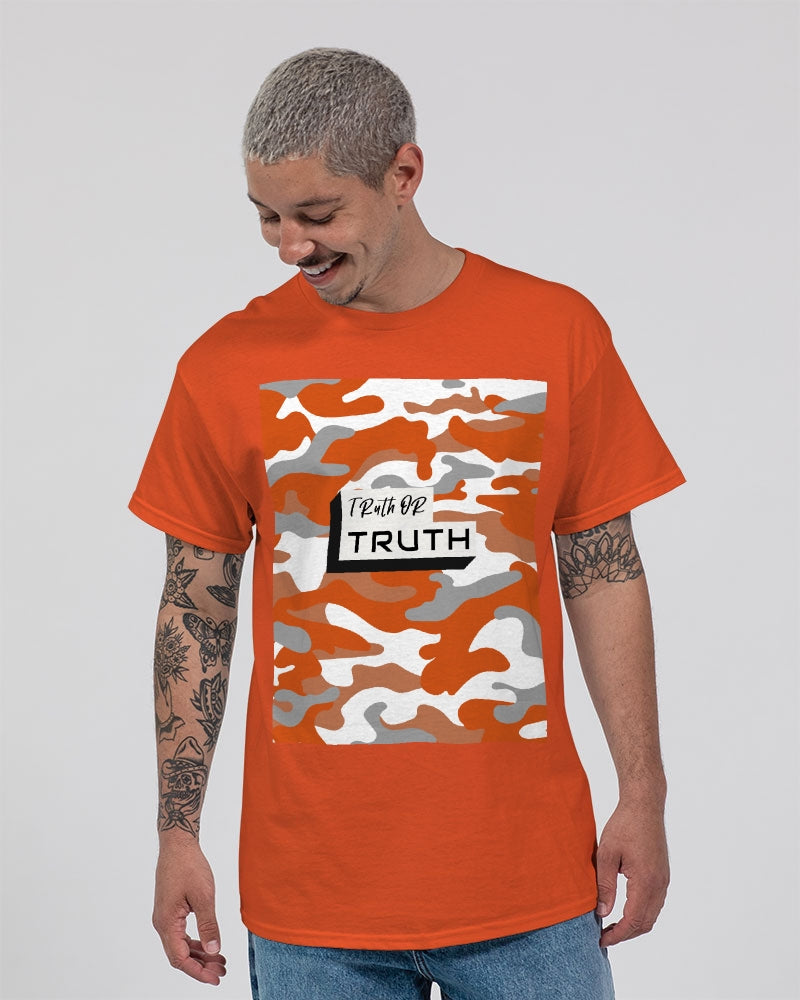Orange Camo Unisex Ultra Cotton T-Shirt | Gildan