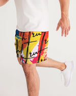 Load image into Gallery viewer, Abstract Art X TruthorTruth Men&#39;s Jogger Shorts
