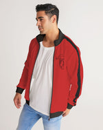 Load image into Gallery viewer, Well Traveled  Men&#39;s Stripe-Sleeve Track Jacket
