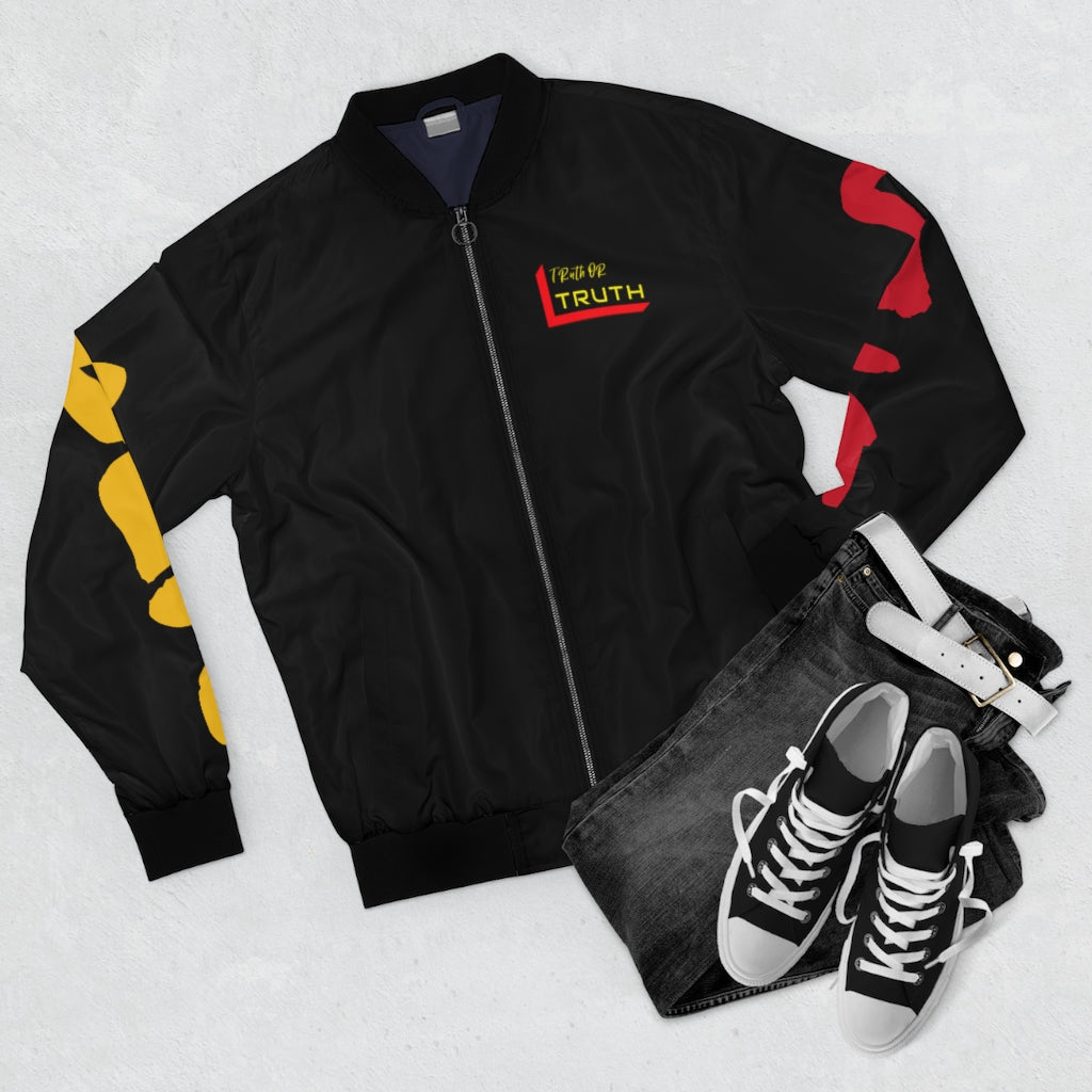 BLack>28 Days Men's AOP Bomber Jacket
