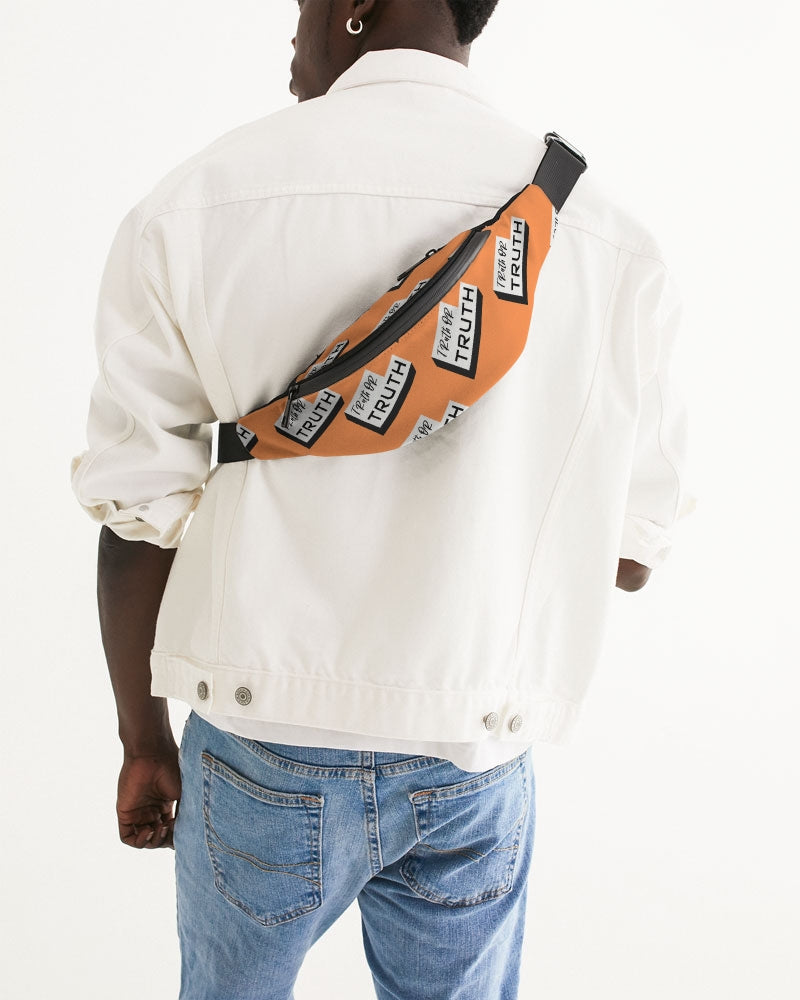 TruthorTruth Orange Crossbody Sling Bag