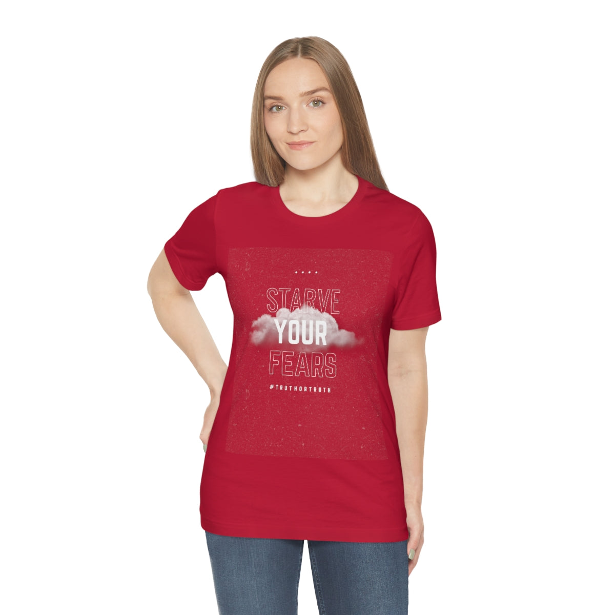 Starve Your Fears Unisex Jersey Short Sleeve Tee