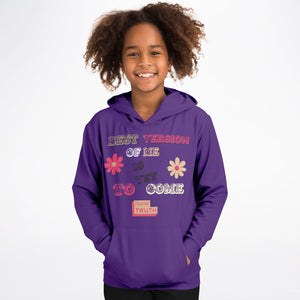 The Best Version of Me is Yet To Come Kids Hoodie