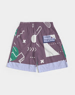 Load image into Gallery viewer, Geometric 80&#39;s Style Men&#39;s Jogger Shorts
