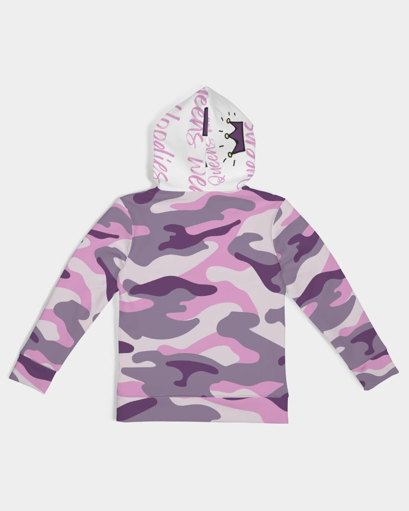 Queens Wear Hoodies Pink Camo Kids Hoodie