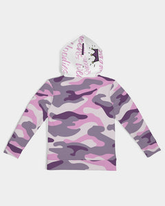 Queens Wear Hoodies Pink Camo Kids Hoodie