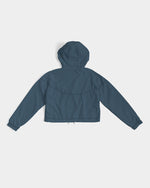 Load image into Gallery viewer, TruthorTruth Logo Women&#39;s Cropped Windbreaker
