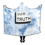 Load image into Gallery viewer, Head In The Clouds Hooded Blanket 80&quot;x56&quot;
