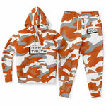 Load image into Gallery viewer, Orange Camo Jogger Set

