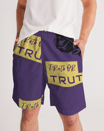 Load image into Gallery viewer, Purple Beyond Blessed Men&#39;s Jogger Shorts

