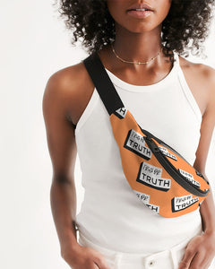 TruthorTruth Orange Crossbody Sling Bag