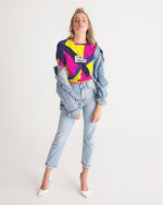 Load image into Gallery viewer, TruthorTruth Summer Colorway  Women&#39;s Twist-Front Cropped Tee
