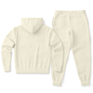 Cream Ziphoodie & Jogger