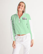 Load image into Gallery viewer, TruthorTruth  Women&#39;s Cropped Windbreaker
