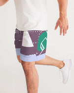 Load image into Gallery viewer, Geometric 80&#39;s Style Men&#39;s Jogger Shorts
