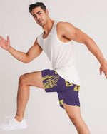 Load image into Gallery viewer, Purple Beyond Blessed Men&#39;s Jogger Shorts

