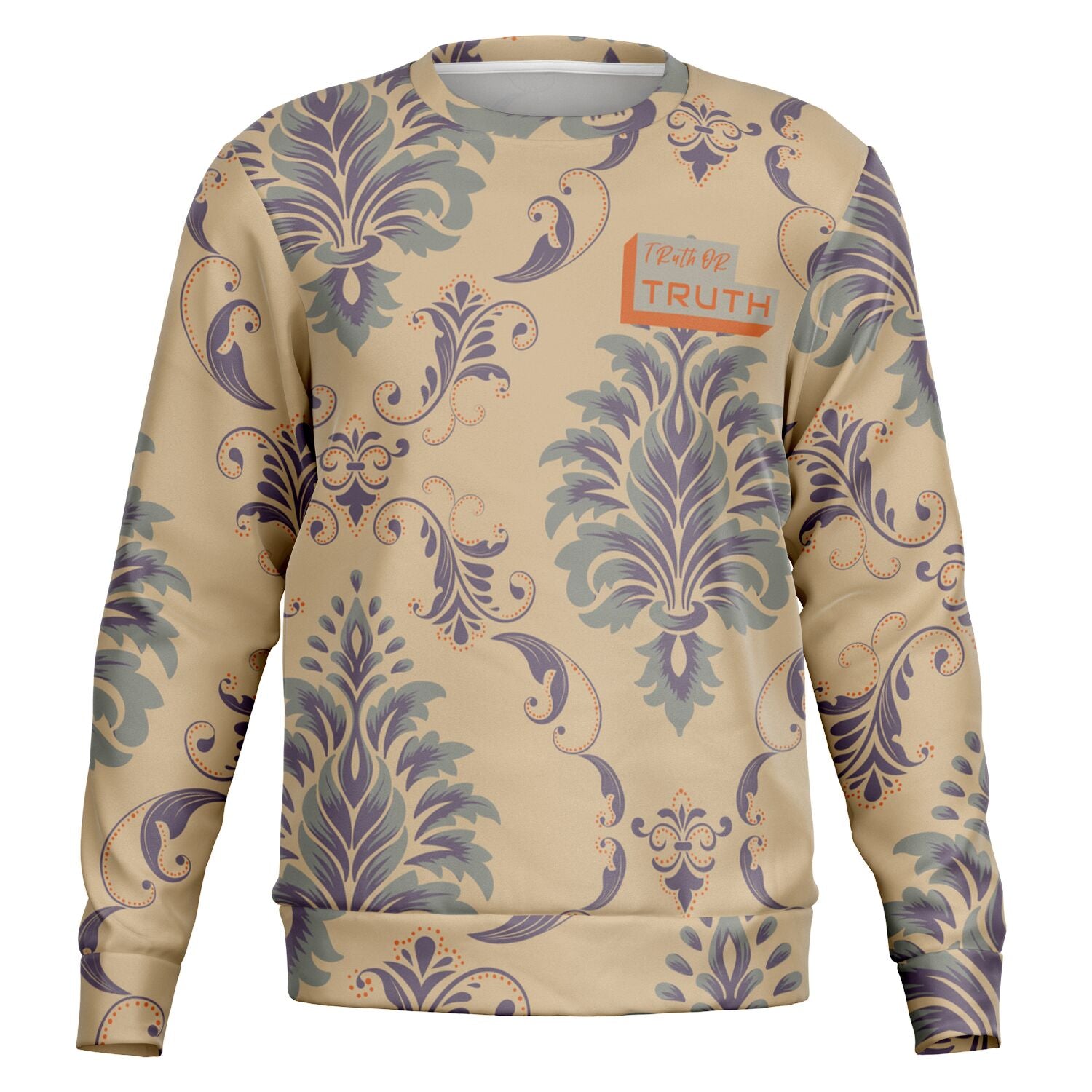 TruthorTruth Damask Pattern Sweatshirt