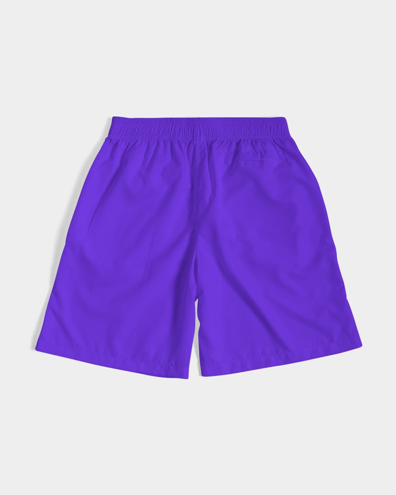 Purple Men's Jogger Shorts