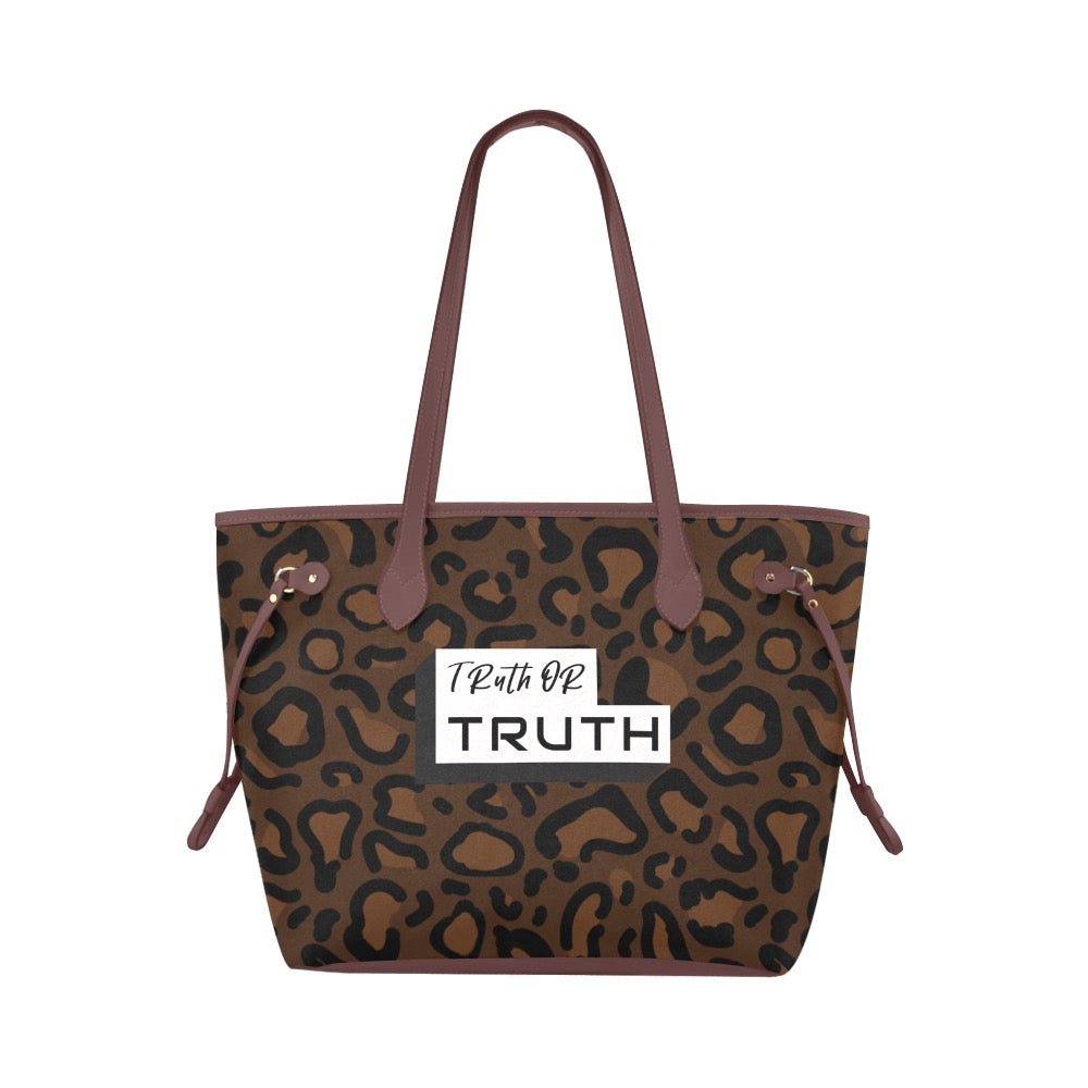 Brown Cheetah Tote Bag