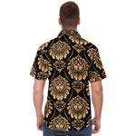Load image into Gallery viewer, Black &amp; Gold Button Down
