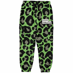 Green Camo Cargo Sweatpants