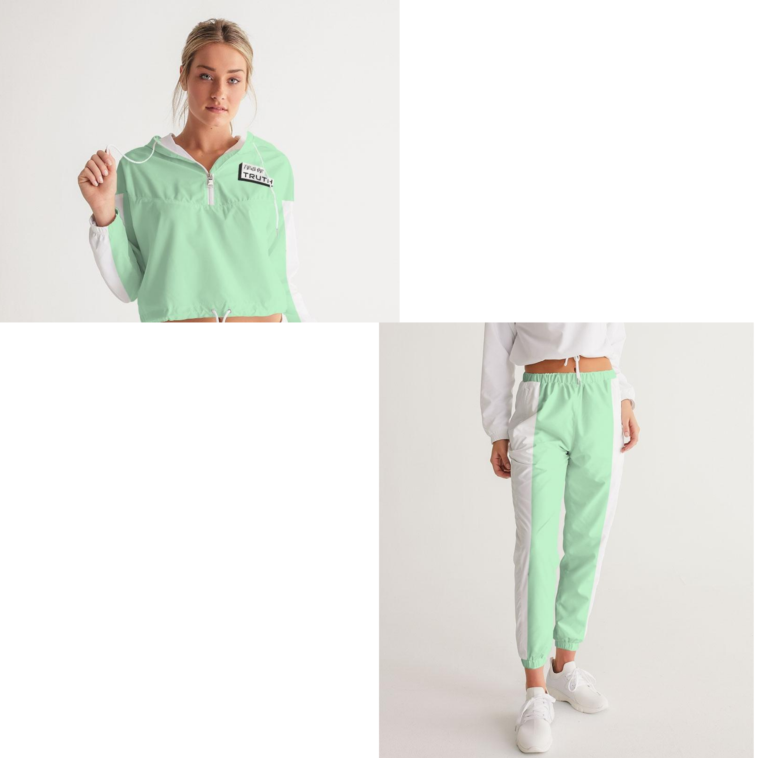 TruthorTruth Women's Mint Track Suit