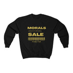 Load image into Gallery viewer, Morals Not For Sale Unisex Heavy Blend™ Crewneck Sweatshirt
