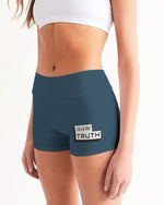Load image into Gallery viewer, Logo Women&#39;s Mid-Rise Yoga Shorts
