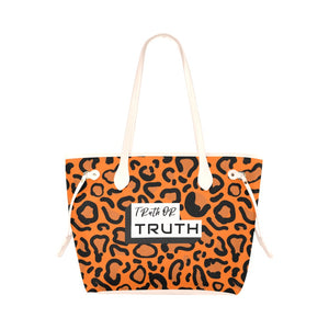 Orange Cheetah Tote Bag