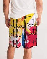 Load image into Gallery viewer, Abstract Art X TruthorTruth Men&#39;s Jogger Shorts
