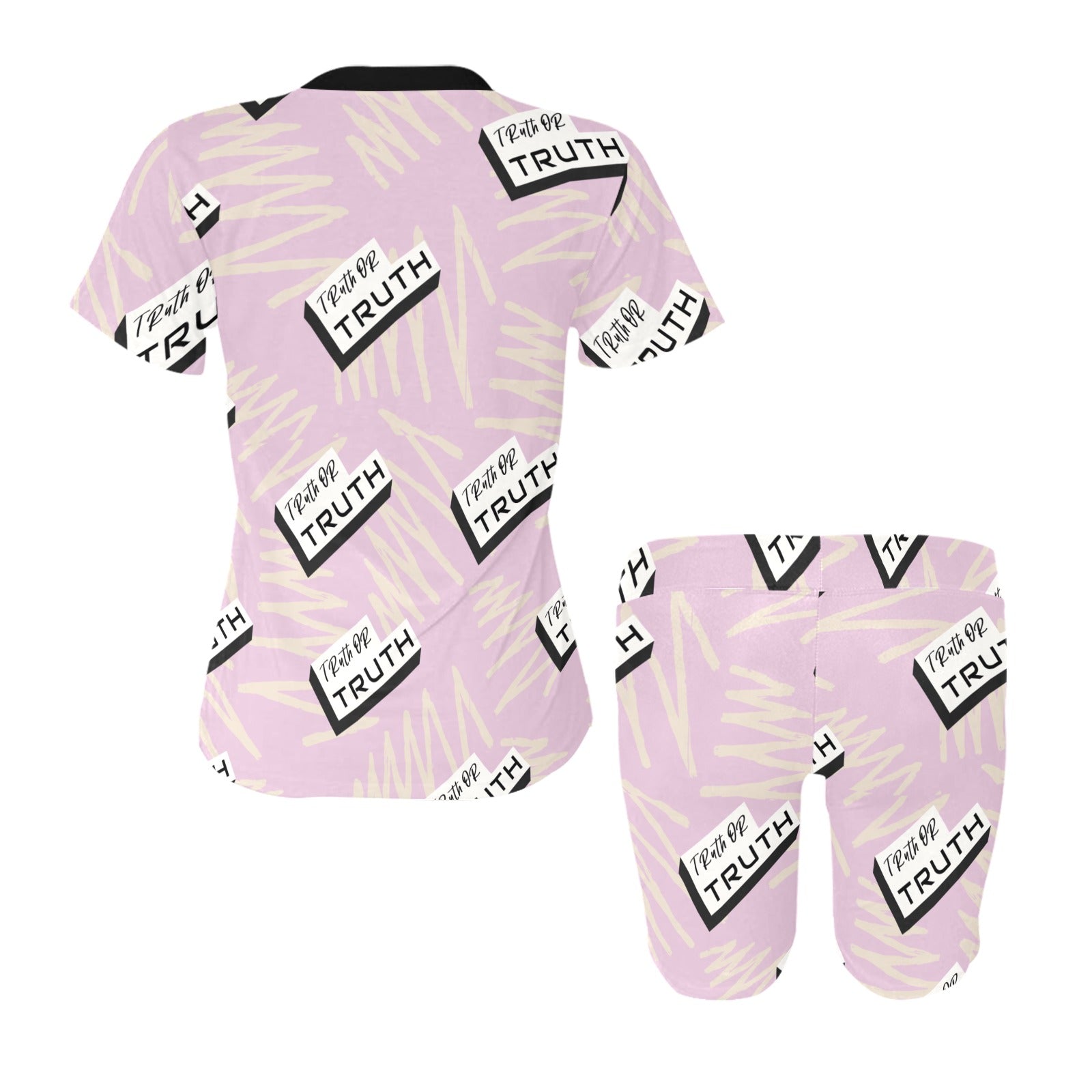 Pink Short Yoga Set
