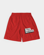 Load image into Gallery viewer, Red Men&#39;s Jogger Shorts

