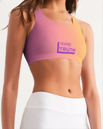 Load image into Gallery viewer, Pink Gradient Women&#39;s Seamless Sports Bra
