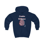 Load image into Gallery viewer, Creative Brilliance Kids Hoodie
