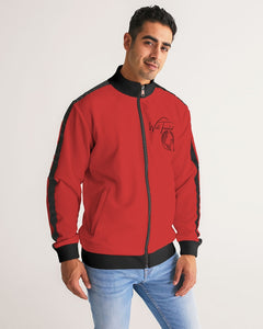 Well Traveled  Men's Stripe-Sleeve Track Jacket