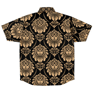 Black & Gold Button Down