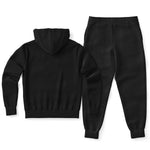 Load image into Gallery viewer, Black Ziphoodie &amp; Jogger
