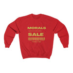 Load image into Gallery viewer, Morals Not For Sale Unisex Heavy Blend™ Crewneck Sweatshirt

