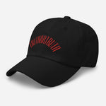 Load image into Gallery viewer, TruthorTruth Red Stitch Dad hat
